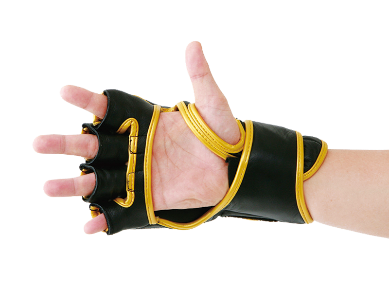 グラップリンググローブ (高級本革) Grappling Gloves 品番:GRP-038
