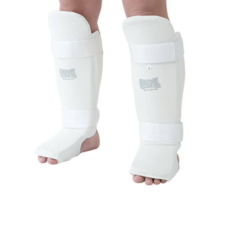 マジックテープ付スネサポーター Shin in Step Protectors with Strap 品番:LGS-009