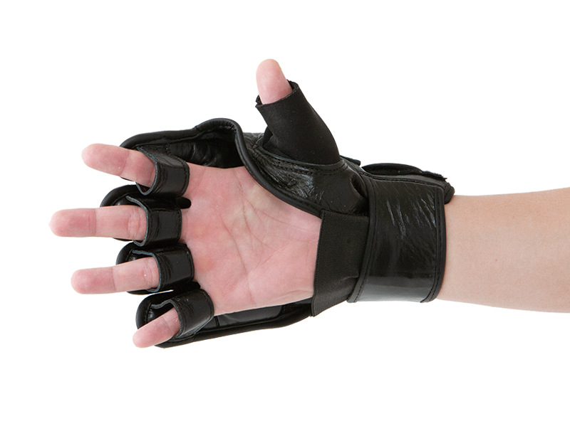 オープンフィンガーグローブ (高級本革) Open Finger Gloves 品番:OPF-027