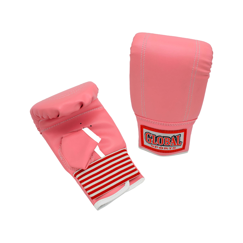 GLOBAL SPORTS ストラップパンチンググローブ☆紫☆Lサイズ☆マジック